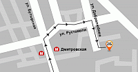 Схема проезда в АрендаАвто-блб